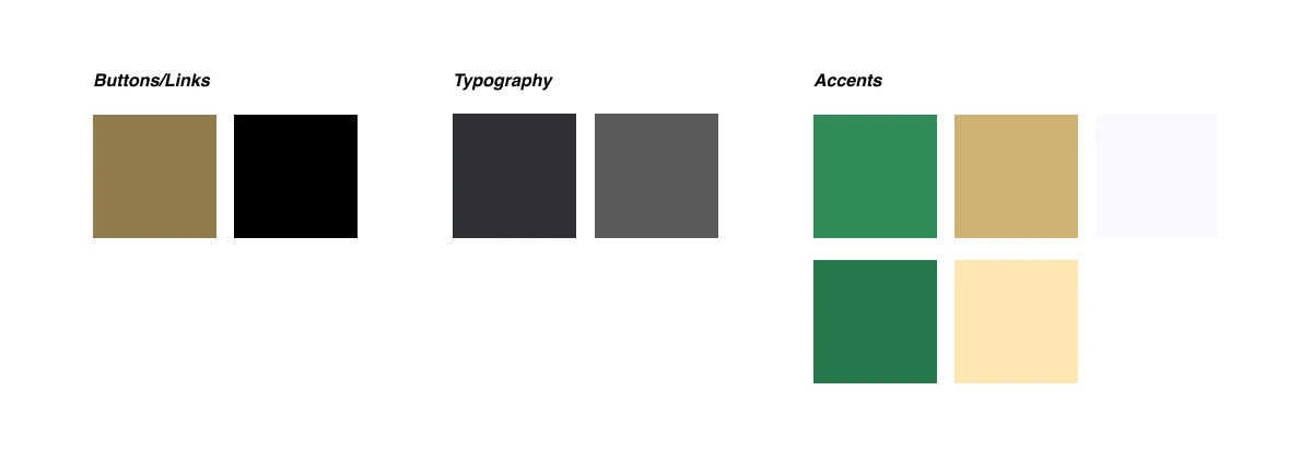 Creole Cuisine - Color Swatches