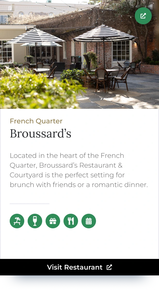 Creole Cuisine Our Restaurants Redesigned